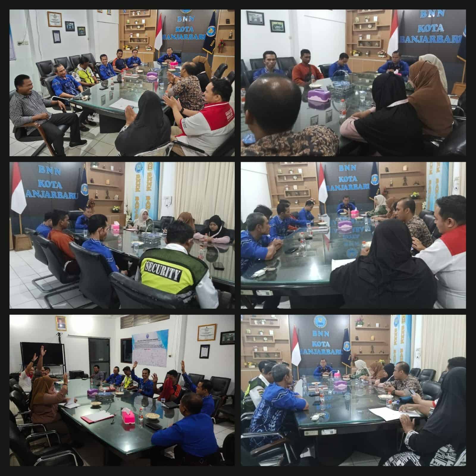 BNN Kota Banjarbaru - Rapat penilaian kinerja PPNPN tahun 2023. BNN Kota Banjarbaru – Rapat penilaian kinerja PPNPN tahun 2023.