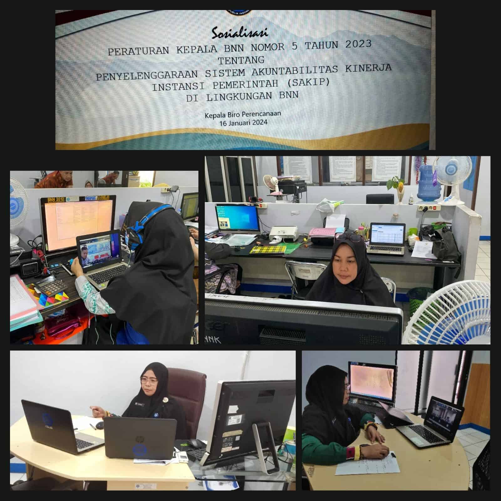 BNN Kota Banjarbaru Mengikuti Sosialisasi Perka BNN Nomor 5 Tahun 2023 BNN Kota Banjarbaru Mengikuti Sosialisasi Perka BNN Nomor 5 Tahun 2023