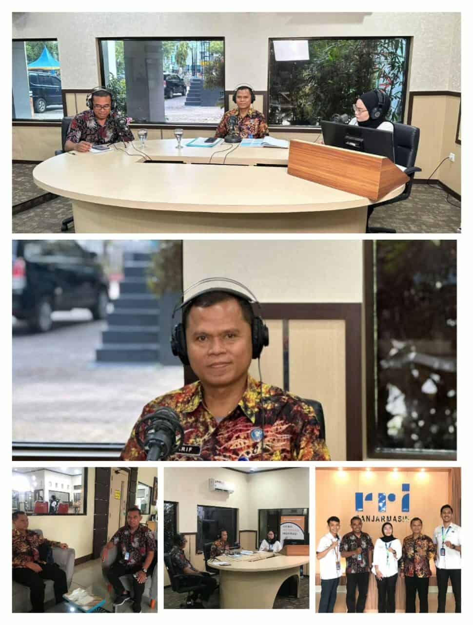 BNN Kota Banjarbaru -Dialog/Penyiaran P4GN di Studio PRO 1 Kanal Informasi Inspirasi FM 97,6 RRI Banjarmasin BNN Kota Banjarbaru -Dialog/Penyiaran P4GN di Studio PRO 1 Kanal Informasi Inspirasi FM 97,6 RRI Banjarmasin