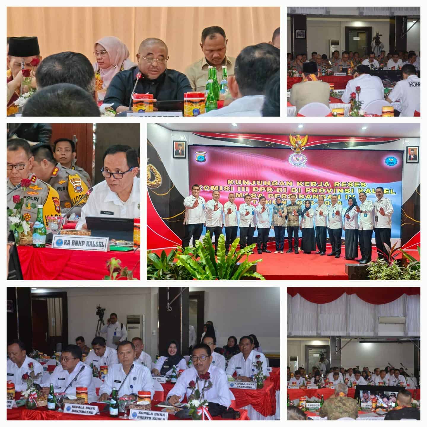 BNN Kota Banjarbaru - Menghadiri Undangan Kunjungan Kerja Reses Komisi III DPR RI Provinsi Kalsel Masa Persiapan IV Tahun 2023-2024. BNN Kota Banjarbaru – Menghadiri Undangan Kunjungan Kerja Reses Komisi III DPR RI Provinsi Kalsel Masa Persiapan IV Tahun 2023-2024.