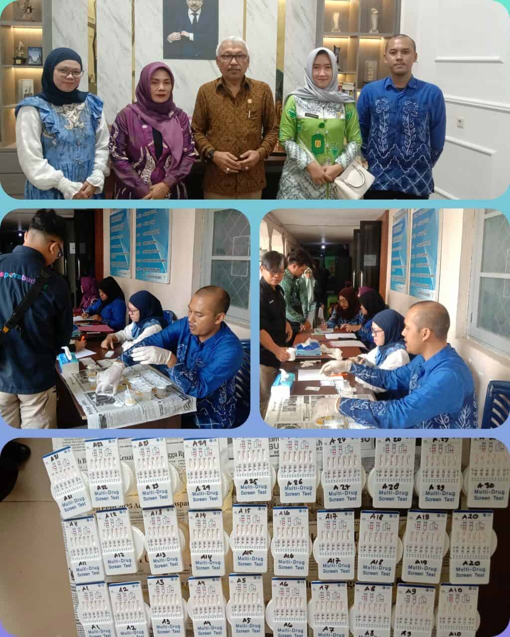 Pelaksanaan Kegiatan Deteksi Dini Narkotika melalui Test Urine bagi Pegawai di Lingkungan Pemerintah Kota Banjarbaru tahun 2024. Pelaksanaan Kegiatan Deteksi Dini Narkotika melalui Test Urine bagi Pegawai di Lingkungan Pemerintah Kota Banjarbaru tahun 2024.