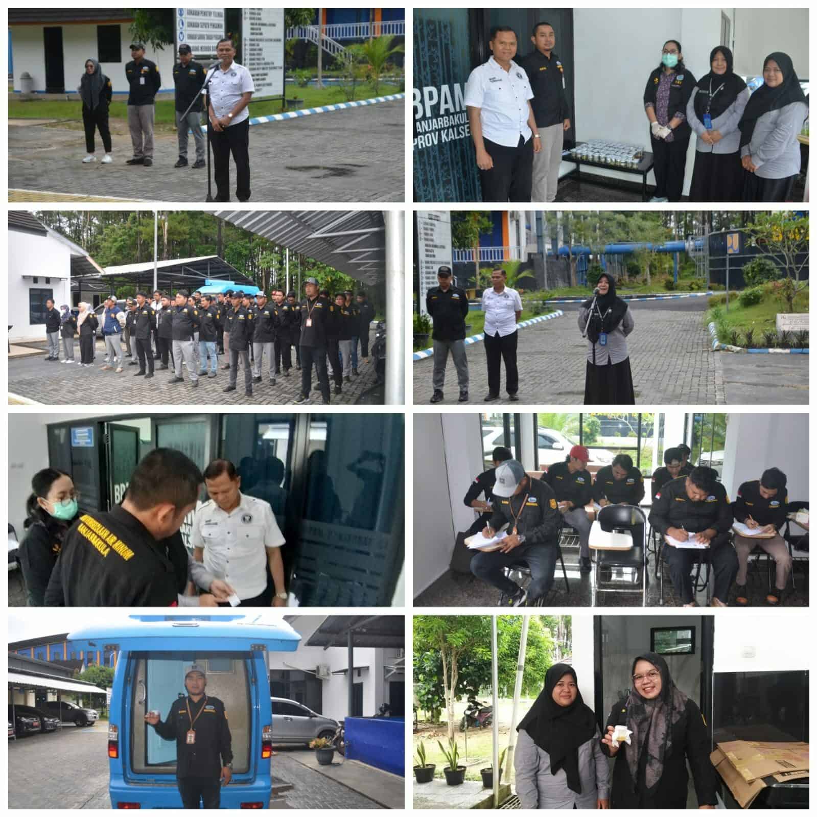 Pelaksanaan Kegiatan Deteksi Dini Narkotika melalui Test Urine bagi Pegawai di Lingkungan Balai Pengelolaan Air Minum Banjarbakula Prov. Kalimantan Selatan Pelaksanaan Kegiatan Deteksi Dini Narkotika melalui Test Urine bagi Pegawai di Lingkungan Balai Pengelolaan Air Minum Banjarbakula Prov. Kalimantan Selatan