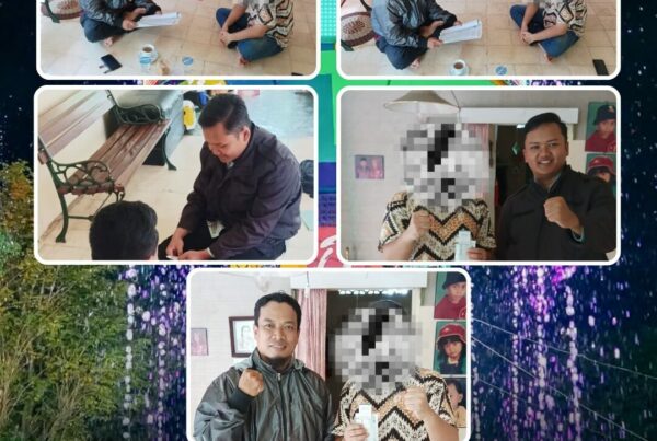 BNN Kota Banjarbaru – Pelaksanaan kegiatan Kunjungan Rumah Klien tahap I Pascarehabilitasi